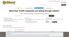 Desktop Screenshot of offers.citiservi.com