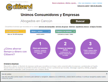 Tablet Screenshot of citiservi.com.mx