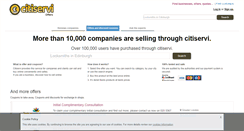 Desktop Screenshot of offers.citiservi.co.uk